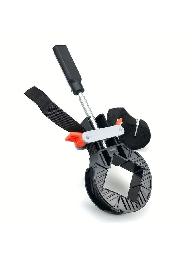 Band Clamp Adjustable Strap With Quick Release 90 Degree Angle Frame Holder For Woodworking - Image 1